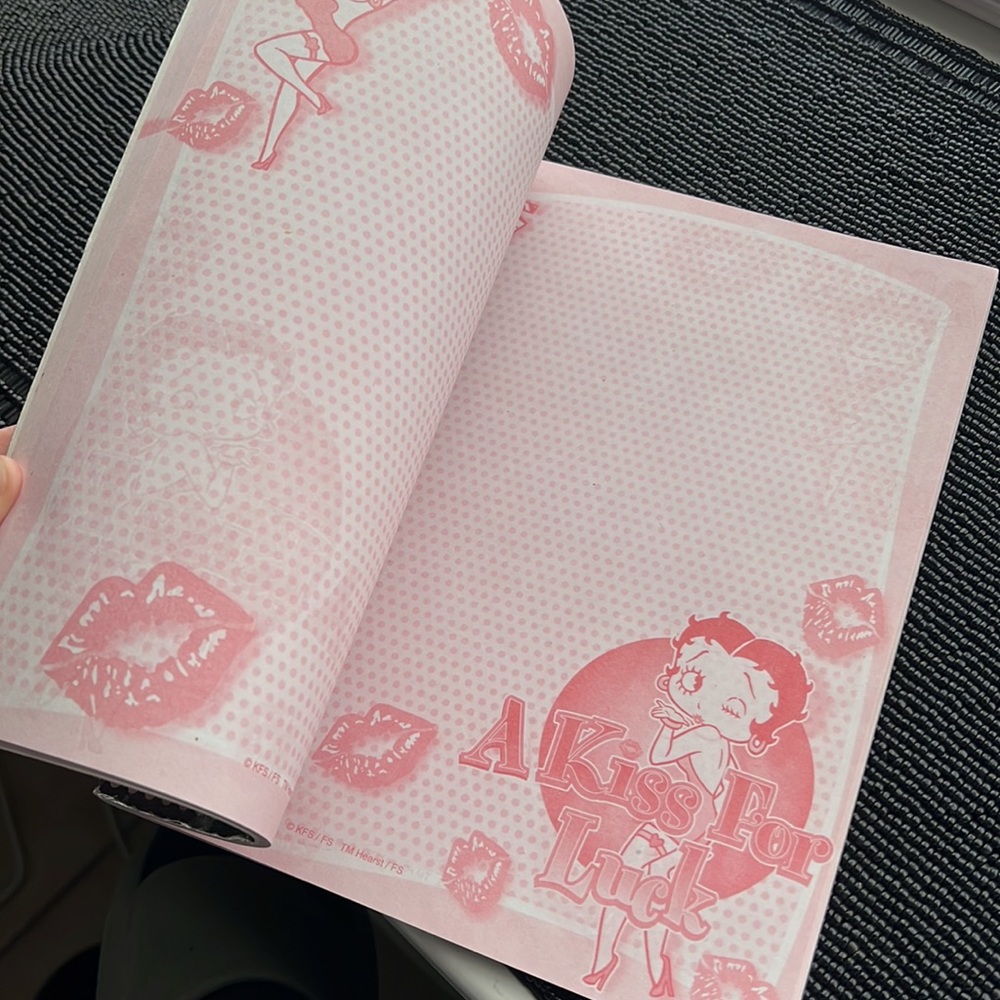 2007 Betty Boop Note Pad - Picture 6 of 8